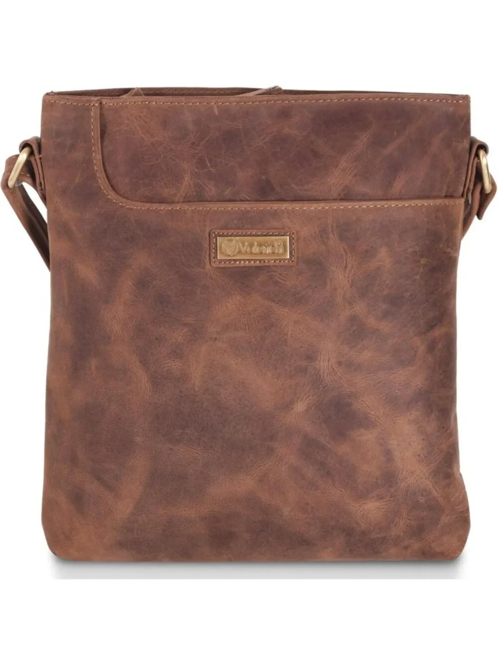 Genuine Leather Women's Crossbody Bag with Adjustable Strap - Stylish